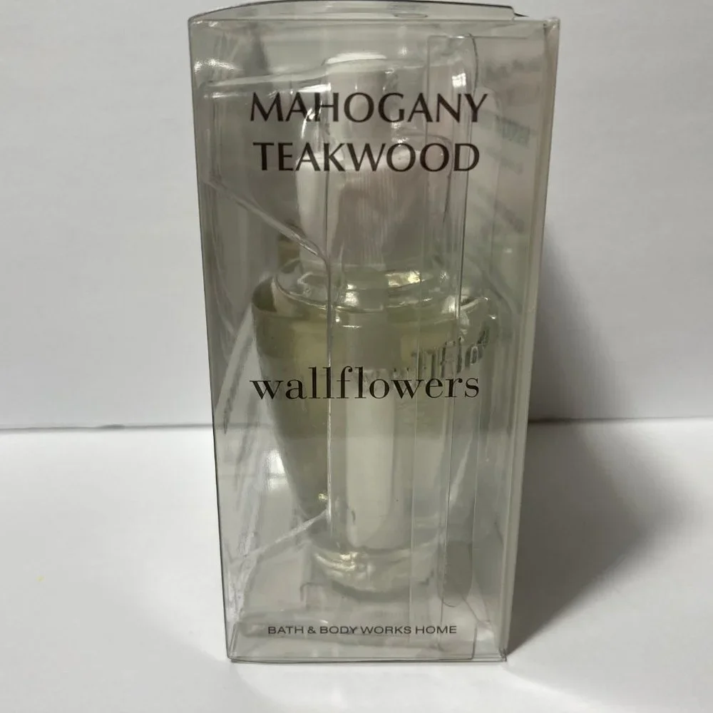 3 Bath & Body Works Wallflowers 2pk Mahogany Teak